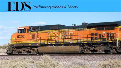 Ed S New Railfanning Video October 11 2023 BNSF 5302 EB Q TRAIN MP 10