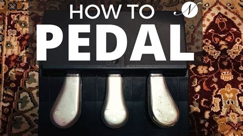 How to use the Sustain Pedal on Piano