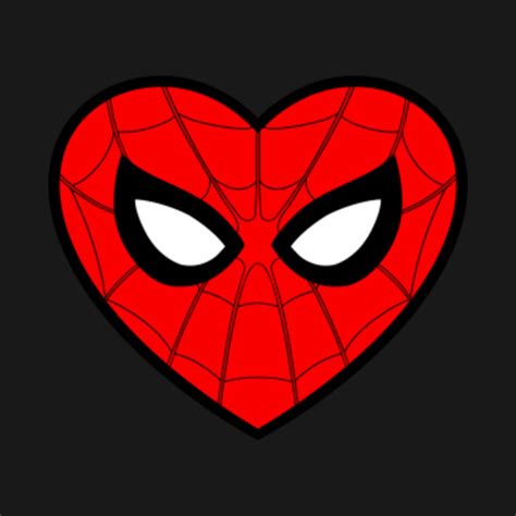 Spiderman Heart Spiderman T Shirt Teepublic