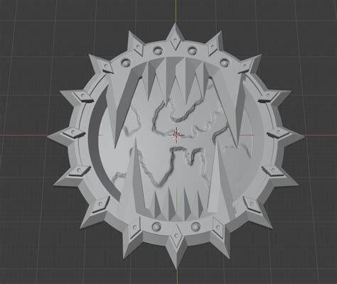 3d File World Eaters Chapter Badge 🗺️ ・3d Printable Model To Download・cults