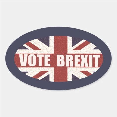 Vote Brexit Stickers Uk