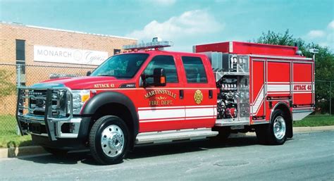 Pierce Fire Truck Ford F550 Mini-pumper to Bridgewater Fire Dist #1 ...