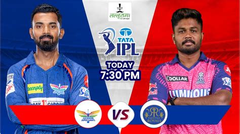 Ipl 2024 Lsg Vs Rr इकाना में आज लखनऊ के नवाबों को चुनौती देंगे