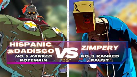 Ggst Hispanic Dadisco Ranked Potemkin Vs Zimpery Ranked Faust