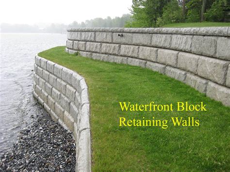 Retaining Walls Waterfront Marine Construction Eci Engineers