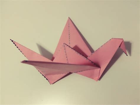 Grulla de papel ♥ Origami
