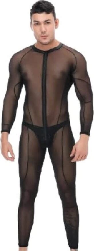 Generic Top Totty Men Saucy Role Play Erotic Dominatrix Mesh Leather