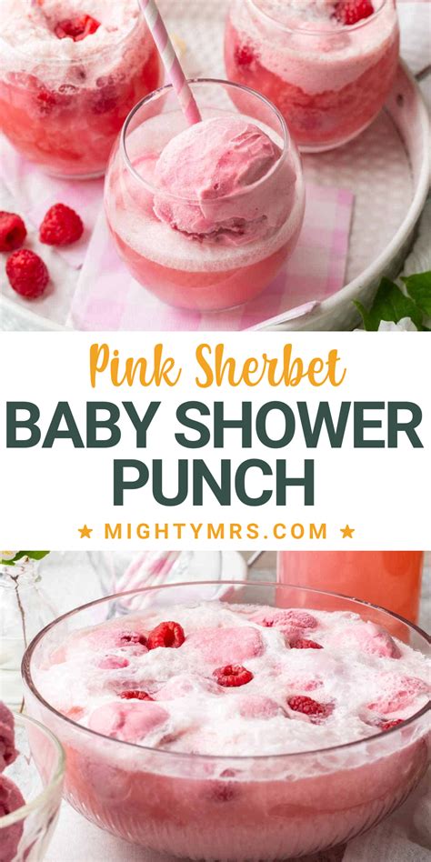 Pink Sherbet Punch Mighty Mrs Super Easy Recipes Recipe Pink