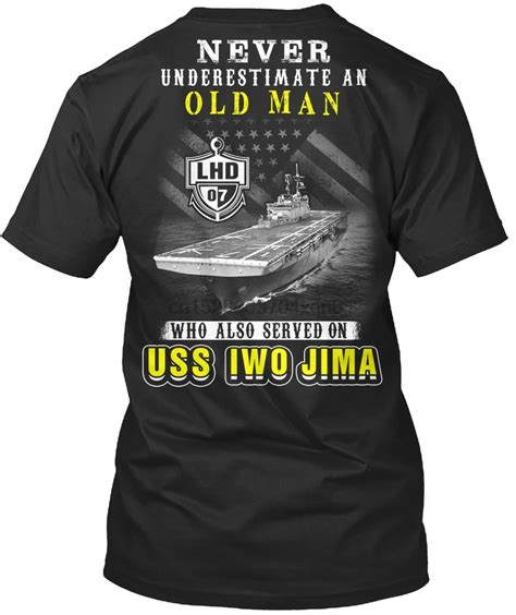 Men T Shirt Uss Iwo Jima Lhd 7 2 Women Tshirt Aliexpress