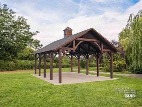 Timber Frame Pavilion Kits | DIY Timber Frame Pavilions | Timber frame pavilion, Timber frame ...