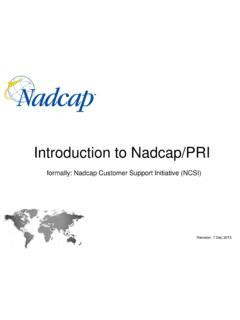 Introduction To Nadcap PRI Introduction To Nadcap Pri Pdf PDF4PRO