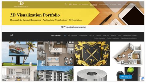 How To Create An Online 3d Artist Portfolio Examples Cakeresume