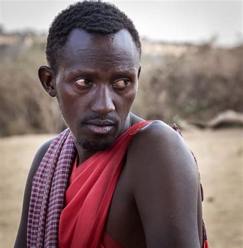 Maasai Man Kenya Australian Photography