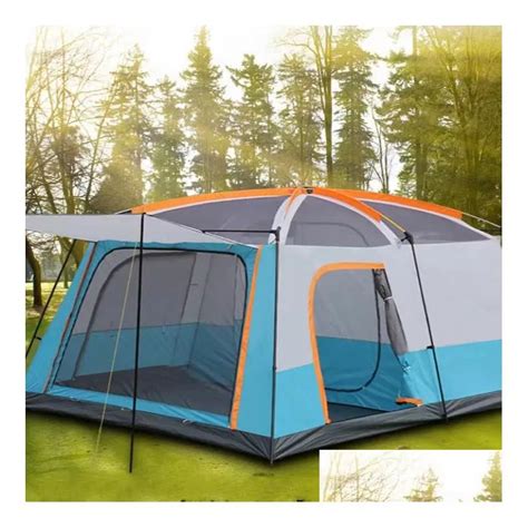 Portable Luxury Storage Tents Menards For 4 People Outdoor Two Bedroom/One Living Room ...