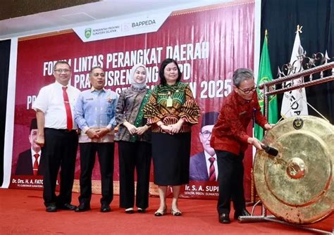 Sekda Supriono Buka Forum Lintas Perangkat Daerah Dan Pra Musrenbang