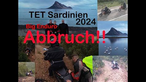 TET Sardinien Big Enduro Abschnitt 12 Schlechter Einstieg Abbruch