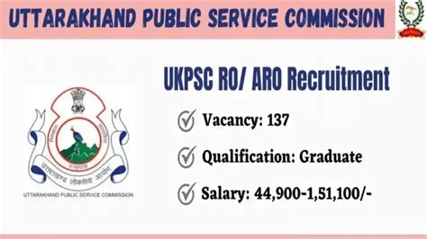 UKPSC RO ARO 2023 Notification UKPSC RO ARO Recruitment Uttarakhand