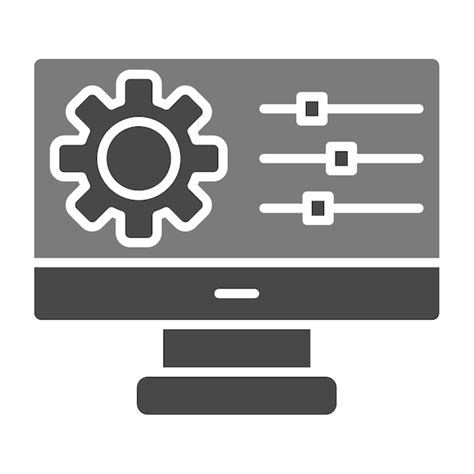 Iconos De Configuración Vector Premium