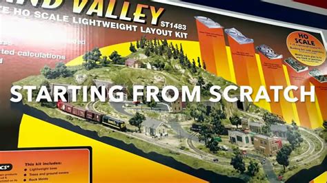 Starting The Woodland Scenics Grand Valley Layout Kit From SCRATCH