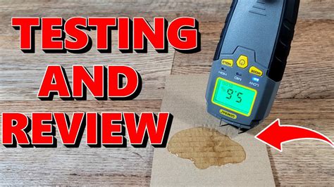 General Tools Mmd E Digital Moisture Meter Testing And Review Youtube