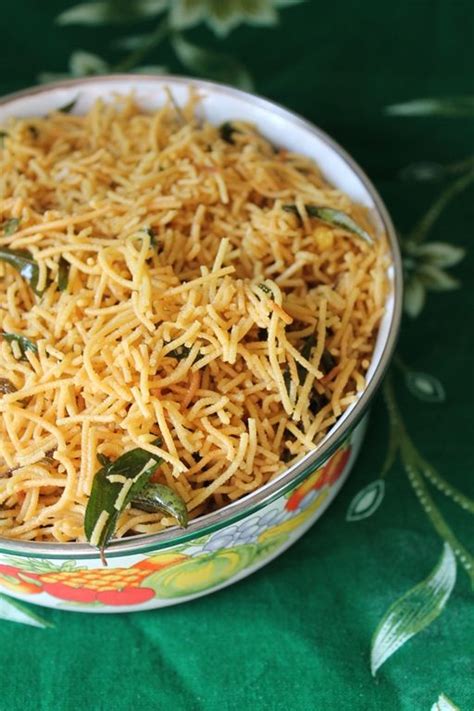 Oma Podi Plain Sev Sev Recipe Carom Seed Flavoured Sev Yummy