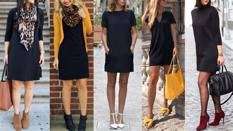 COMO COMBINAR Un VESTIDO De COLOR NEGRO De FORMA ELEGANTE Y CON ESTILO