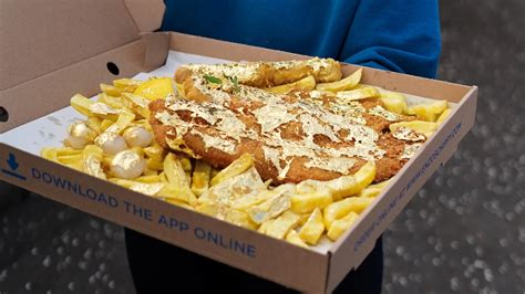 glasgow chippy launches luxury fish supper  food fans