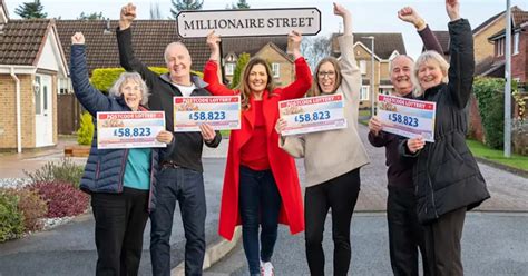 peoples postcode lottery winning streets  february   february
