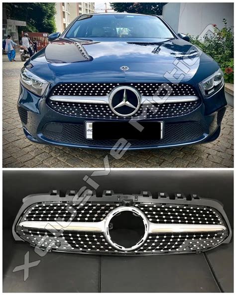 Mercedes Benz A Class Limousine Diamond Gtr Grill At Rs Car