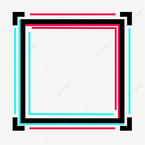 Square Photo Frame Clipart Transparent Png Hd Tiktok Frame Square