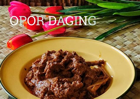 Resepi Opor Daging Pahang Yang Lezat Sekali Dan Easy Resepi Orang Kampung