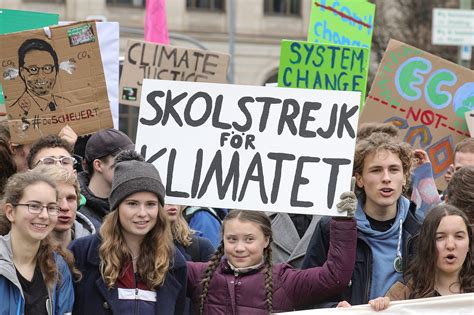 Fridays For Future School Strikes Against Global Warming