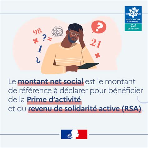 Montant Net Social E Caf