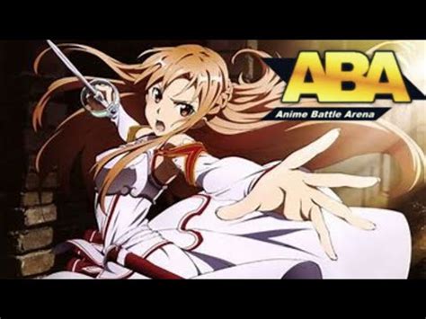 Asuna Yuuki Is Way More Broken Than Kirito Roblox ABA Anime Battle