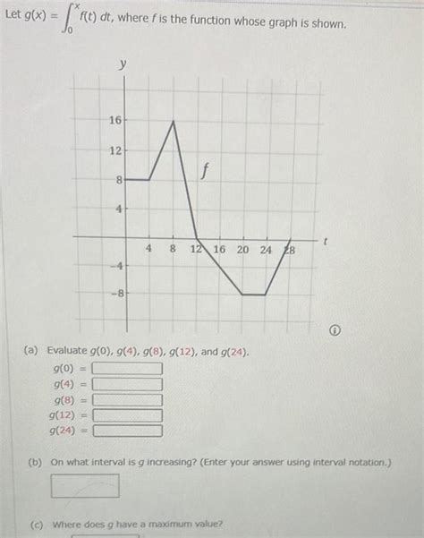 [answered] Let G X F T Dt Where F Is The Function Whose Graph Is Shown Kunduz