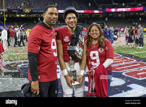 Bryce young parents hi-res stock photography and images - Alamy