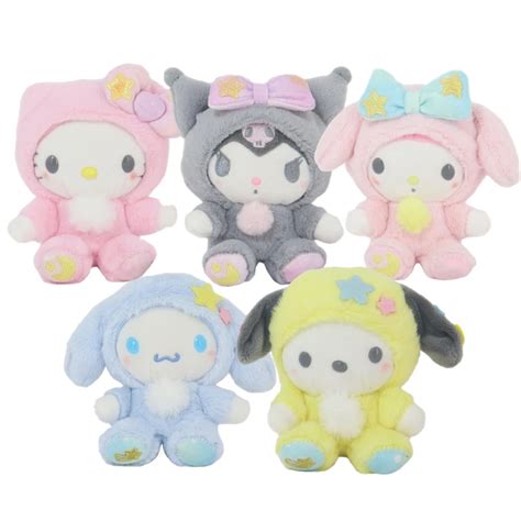 12cm Sanrio Pl Sch Stofftiere Cartoon Anime Figur Kuromi Cinna Moroll Meine Melodie Niedlichen