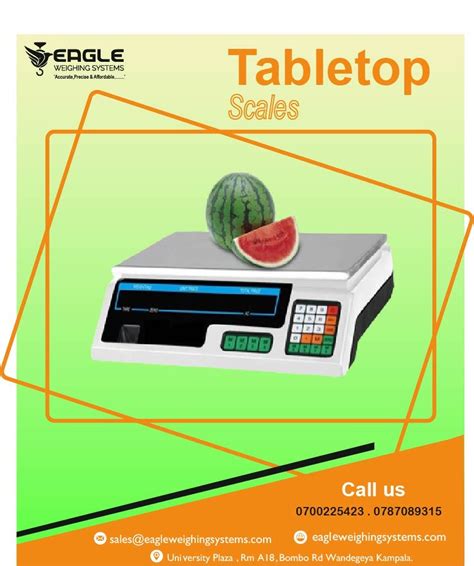 Tabletop Weighing Scales Price Sensitivity In Uganda 256 700225423