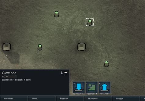 RimWorld Pro Tip: Friendly Mr. Glowpod will tell you when the next ...