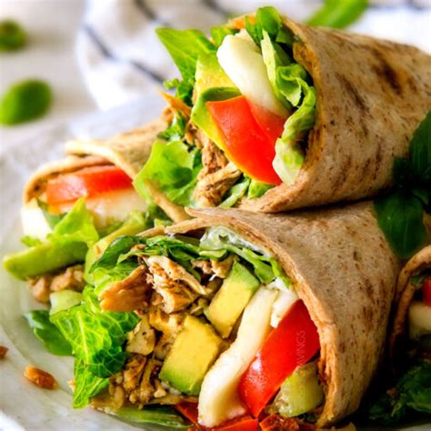 Grilled Chicken Wrap