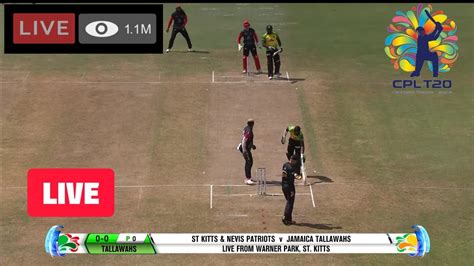 LIVE Jamaica Tallawahs Vs St Kitts And Nevis Patriots Live Match