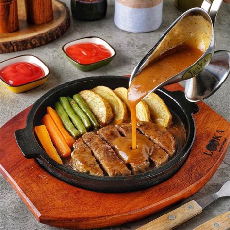 Jual Looka Cast Iron Hot Plate Steak Piring Steak Bulat D 18 Cm