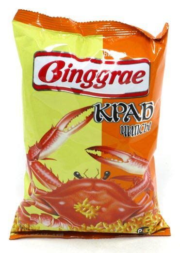 Чипсы Binggrae крабовые - «Чипсы в виде 🦀 забавно и вкусно. » | отзывы