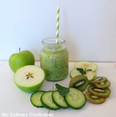 Smoothie Kiwi Concombre Et Pommes Granny Smith Recette Par My