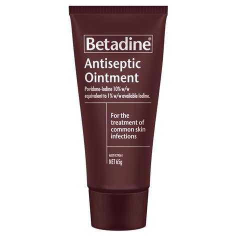 Betadine Antiseptic Ointment 65g Discount Chemist