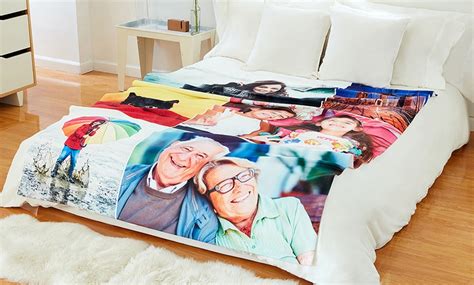 Custom Fleece Photo Blanket - Collage.com | Groupon