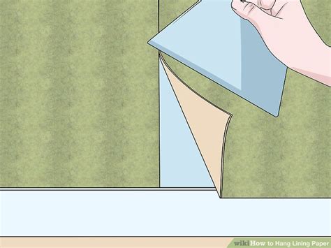 How To Hang Lining Paper 14 Steps With Pictures Wikihow