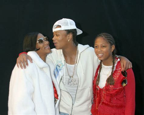 Lil Romeo And Mother Sister 74th Annual Hollywood Christmas Parade Los Angeles Ca November 27