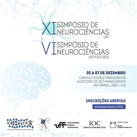 Fiocruz e UFF promovem simpósio de neurociências Campus Virtual Fiocruz