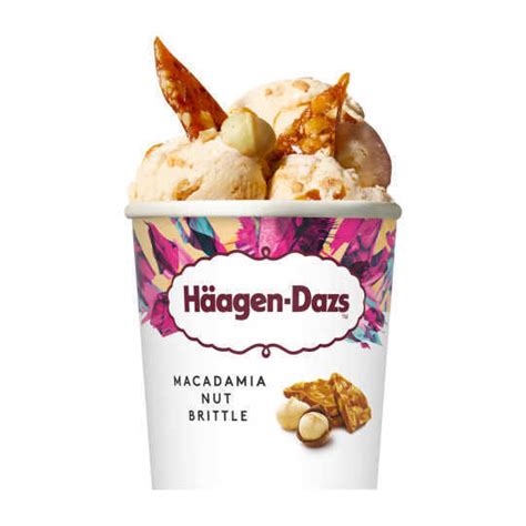 Häagen dazs macadamia nut brittle aanbieding bij Coop